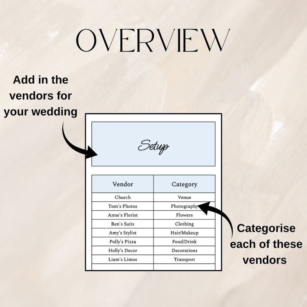 Blue Wedding Budget Planner | Google Sheets Spreadsheet
