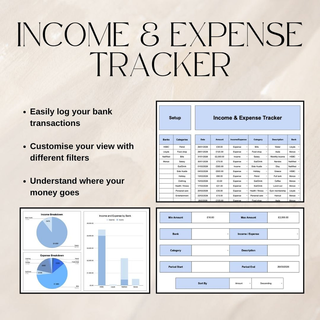 Student Spreadsheet Bundle | Google Sheets Spreadsheet