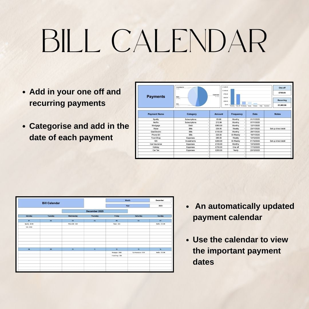 The Ultimate Finance Spreadsheet Bundle | Google Sheets Spreadsheet