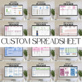 Custom Google Sheets Spreadsheet