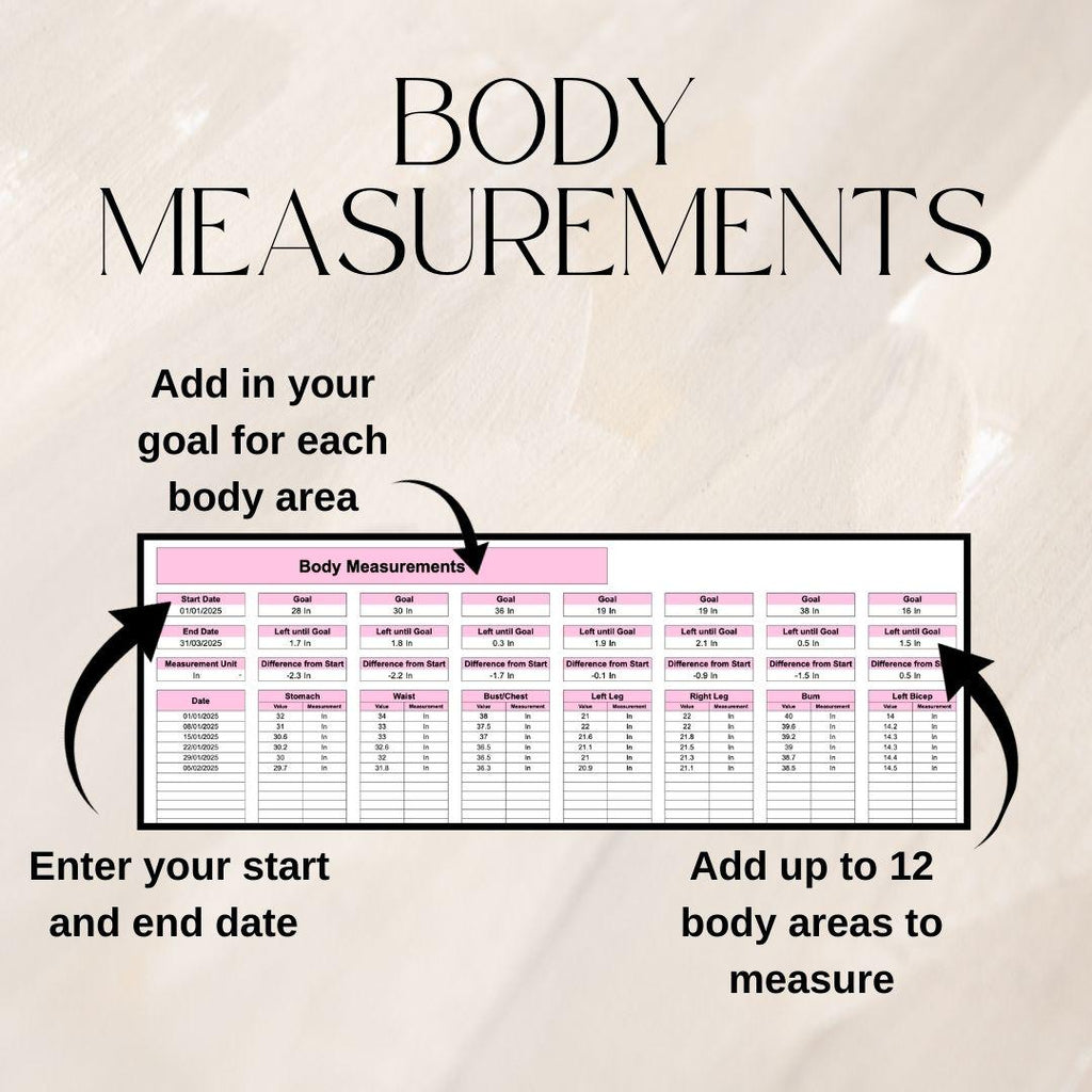Pink Weight Loss Tracker | Google Sheets Spreadsheet
