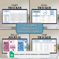 The Ultimate Productivity Spreadsheet Bundle | Google Sheets Spreadsheet